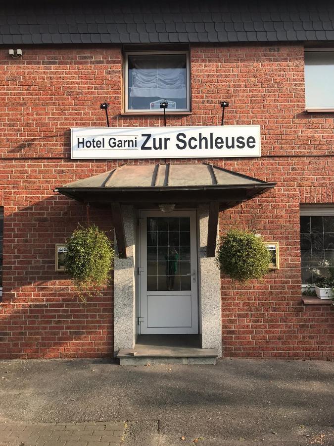 Hotel Zur Schleuse Datteln Exterior foto